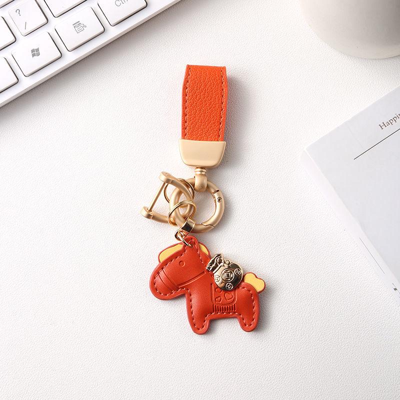 Have Money Soon Leather Keychain Pendant: Stylish and Unique Accessory for Men and Women, Ideal for Bags and Car Keys.