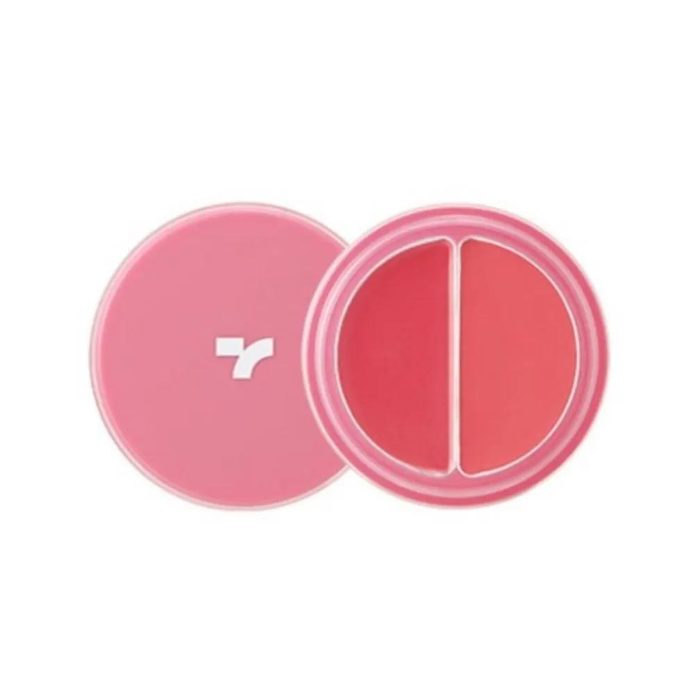 Тони Моли Румяна-бальзам для губ и щек Duo Balm 02 Розовый Коре
