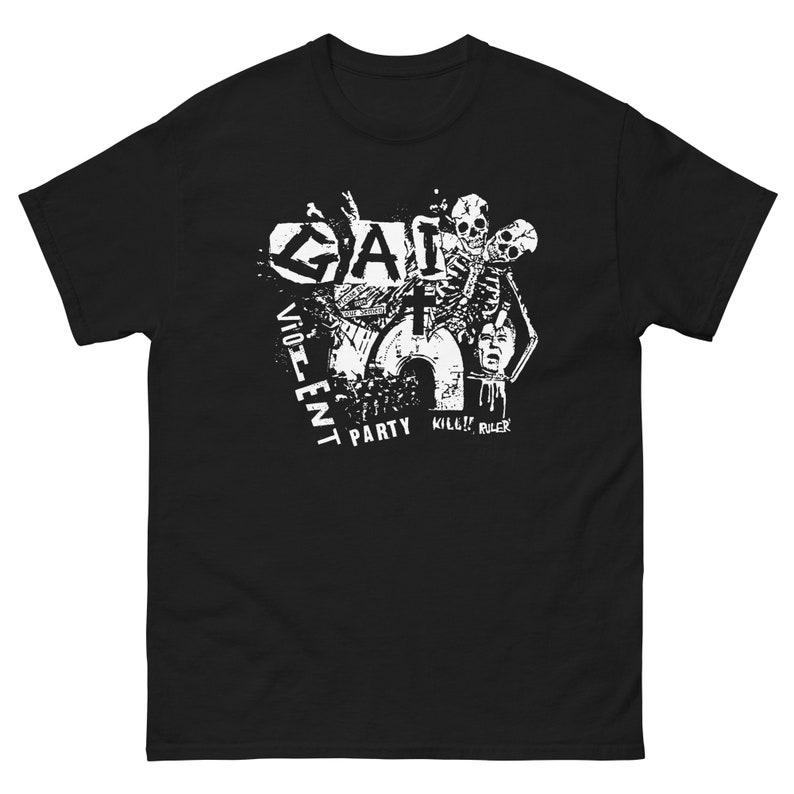 

230 г/м2 100% хлопок Gai Violent Party Shirt XXS чёрный