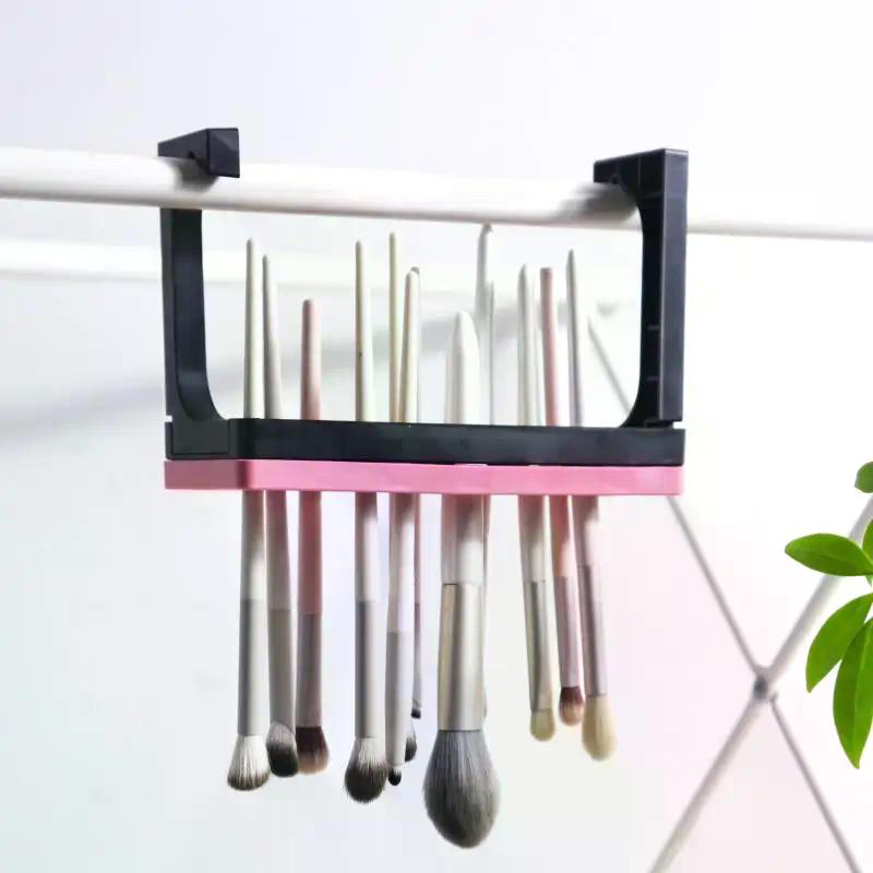 Silicone Makeup Brush Holder Drying Stand Makeup Set Storage Case Nail Pen And Painting Brush Organizer Fit For All Size Handle