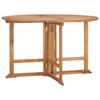 Day and Night - Day and Night Folding Garden Dining Table Solid Teak Ø110x75 Cm