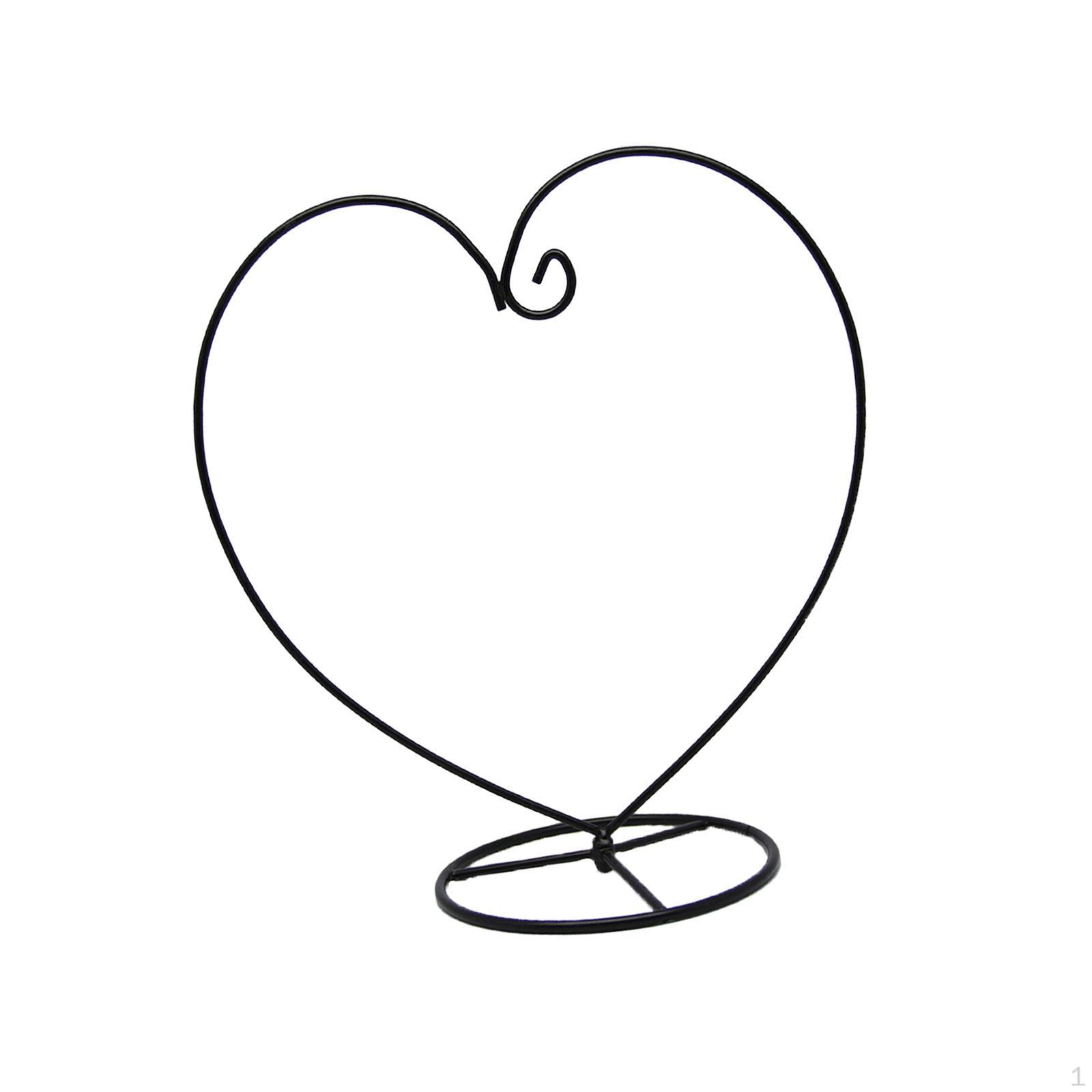 

Вешалка для воздушных растений, стеклянный террариум, подвесной крючок, пасхальный газон, украшение для двора, стенд для выставки товаров 23x10cm Heart