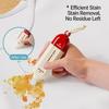 Portable Stain Remover Pen Double Ended Cleaning Brush Quick Action for Clothing Jeans Uniforms Home and Journey