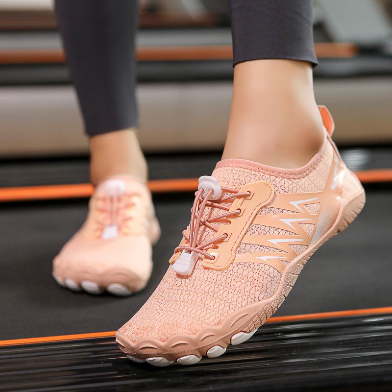 Hallen-Fitnessschuhe Stoßdämpfung Laufschuhe Leise ******** Seilschuhe Sport-Yogamatten-Schuhe Ganzkörper-Trainingsschuhe