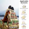 Horse Competition Personalized Name Blanket Cozy Customizable Blanket Durable Comfort Perfect for Nap Bedding Seaside Picnics Four Seasons Universal
