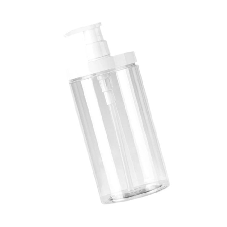 Reusable Press Type Cosmetic Container Transparent Silicone Dispenser Bottle For Toiletries Management