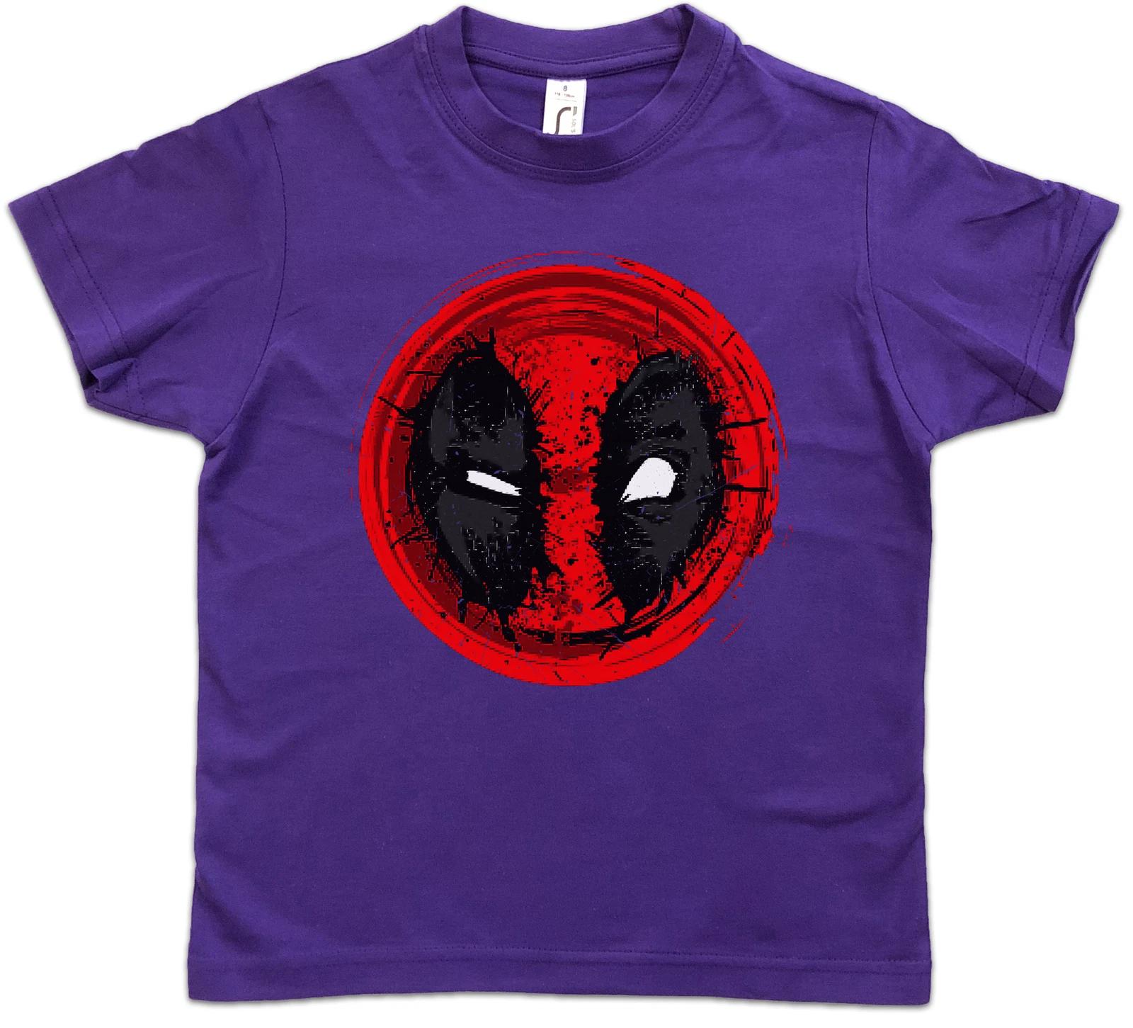 MUTANT MASK II Kids Boys kids boys T-Shirt Skull Logo Symbol Sign Superhero Deadpool 140