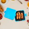 Microwave Sandwich Maker Dishwasher Safe Panini Press Grilled Cheese Sandwich Maker for Cooking Breakfast Grilled Cheese Snacks