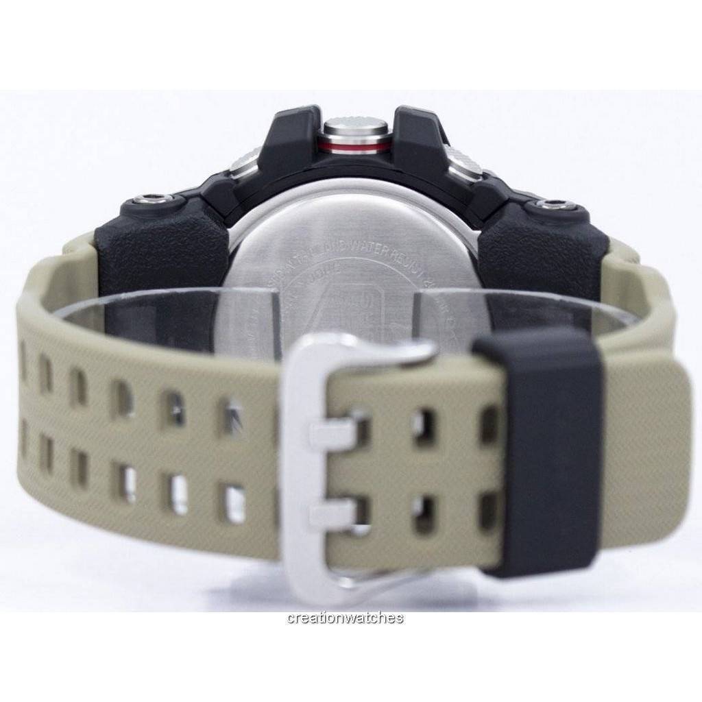 Casio Montre homme G-Shock Mudmaster GG-1000-1A5 (analogique et numérique) à double capteur