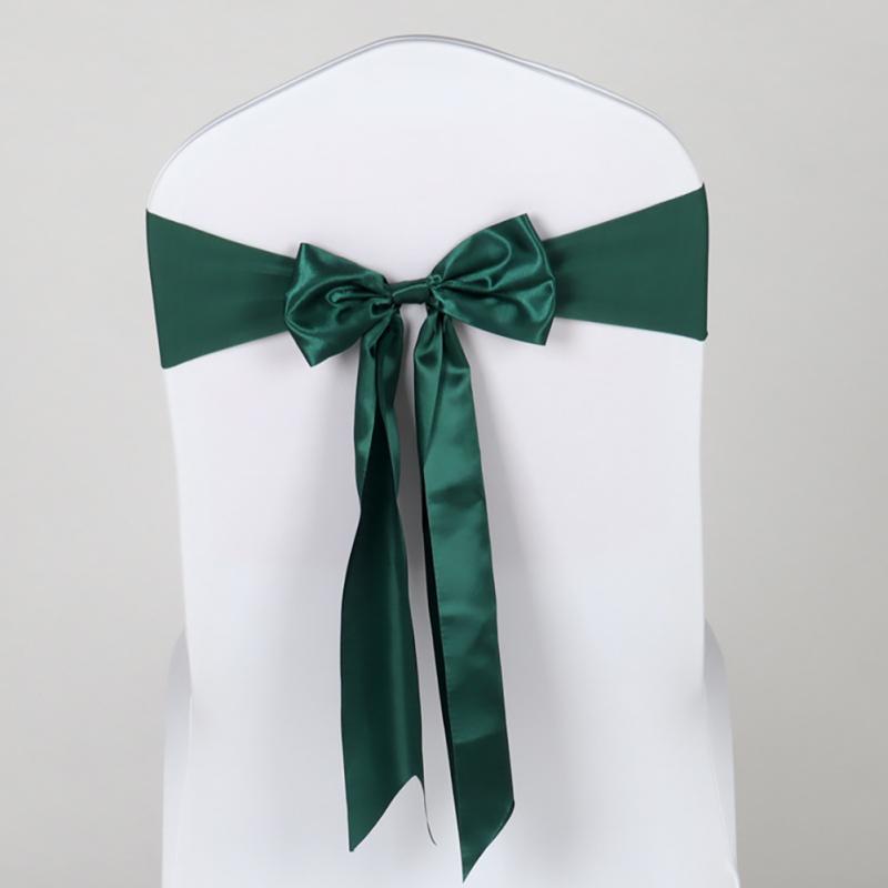 Premium Krzesło Szarfy Krzesło Powrót Muszka Wstążka Opaski na krzesła Na Wesele Xmas Urodziny Prysznic