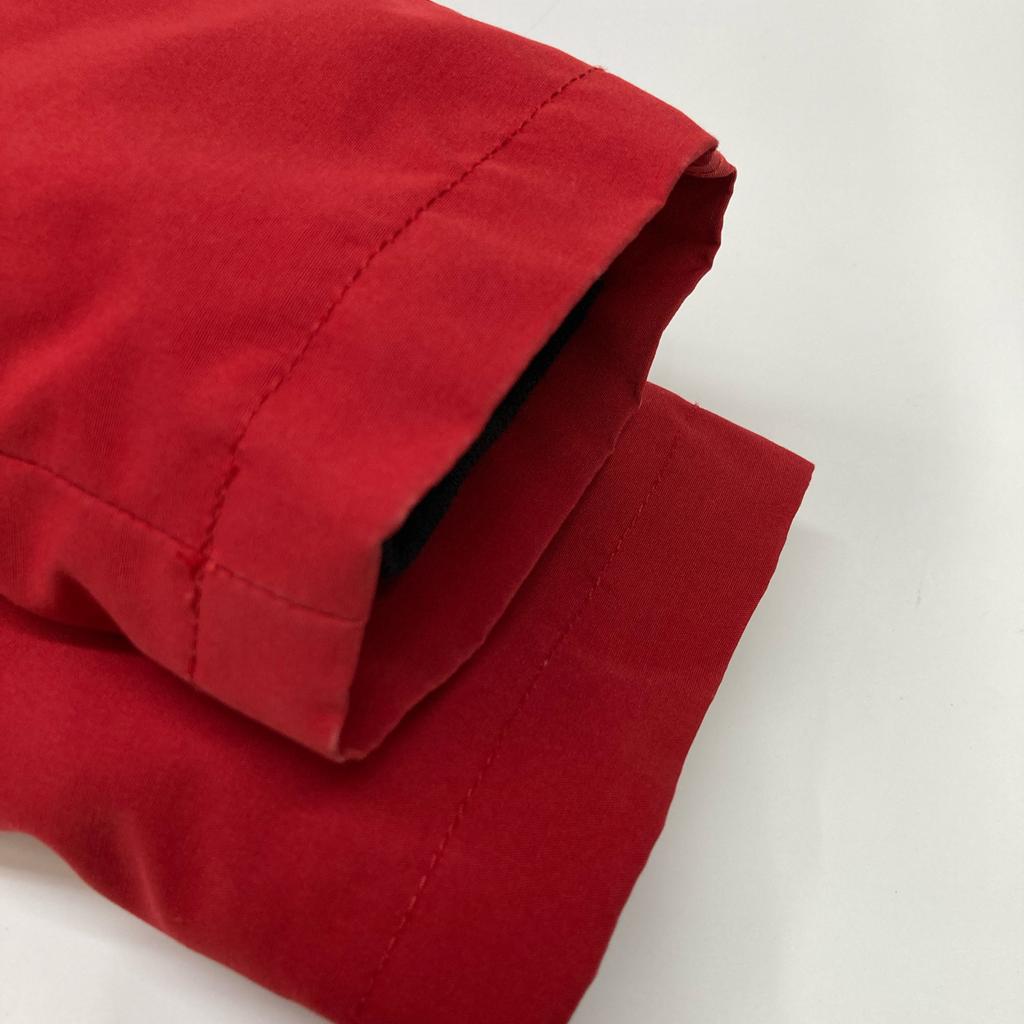 DANTON Red Down Hooded Blouson Jacket 38 RedUsed
