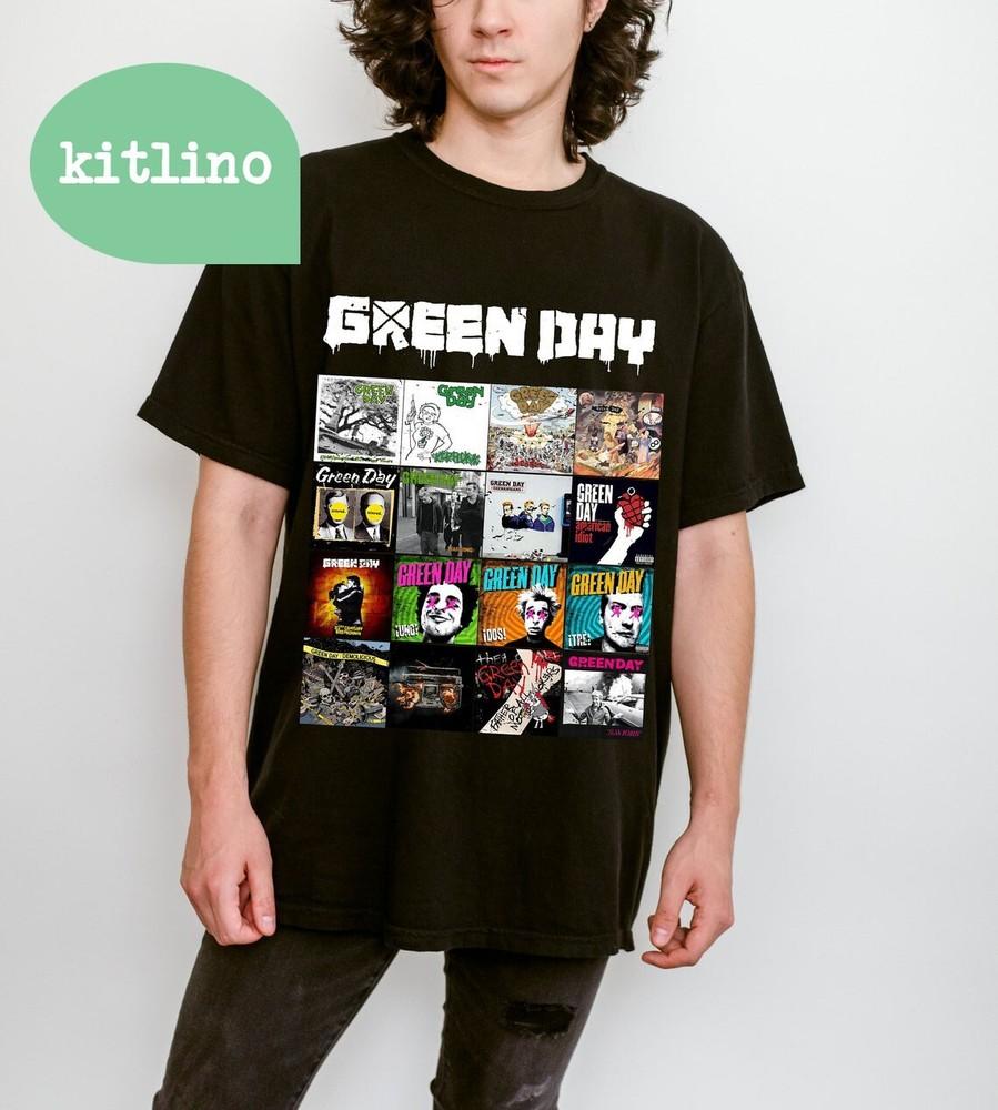 

Green-Day Album Music Short Sleeve P14682 Unisex T-Shirt XXL