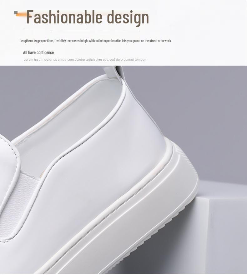 Herren Herbst Casual Slipper Loafer mit britischer Stickerei – Bequem und trendig