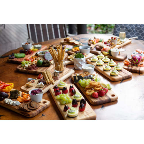 Fabslabs FAB SLABS Cutting Board Paddle, Natural Camphor Wood (Small)