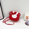 Korean Stylish Mickey Bow Crossbody Bag for Women & Kids - 2025 Autumn/Winter Collection