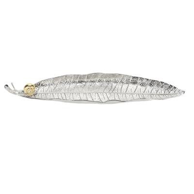 Leaf and Snail Incense Burner Zinc Alloy Leaf Incense Holder Relieve Fatigue Exquisite Incense