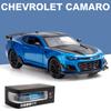 1/24 Scale Chevrolet Camaro Alloy Sports Car Model Diecast Simulation Model Collection Hobbies Decoration Boutique Ornament Gift for Boyfriend