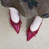 New Style Women's Shoes - Pointed-toe, High-heeled, Pointed Heel, Single Shoe