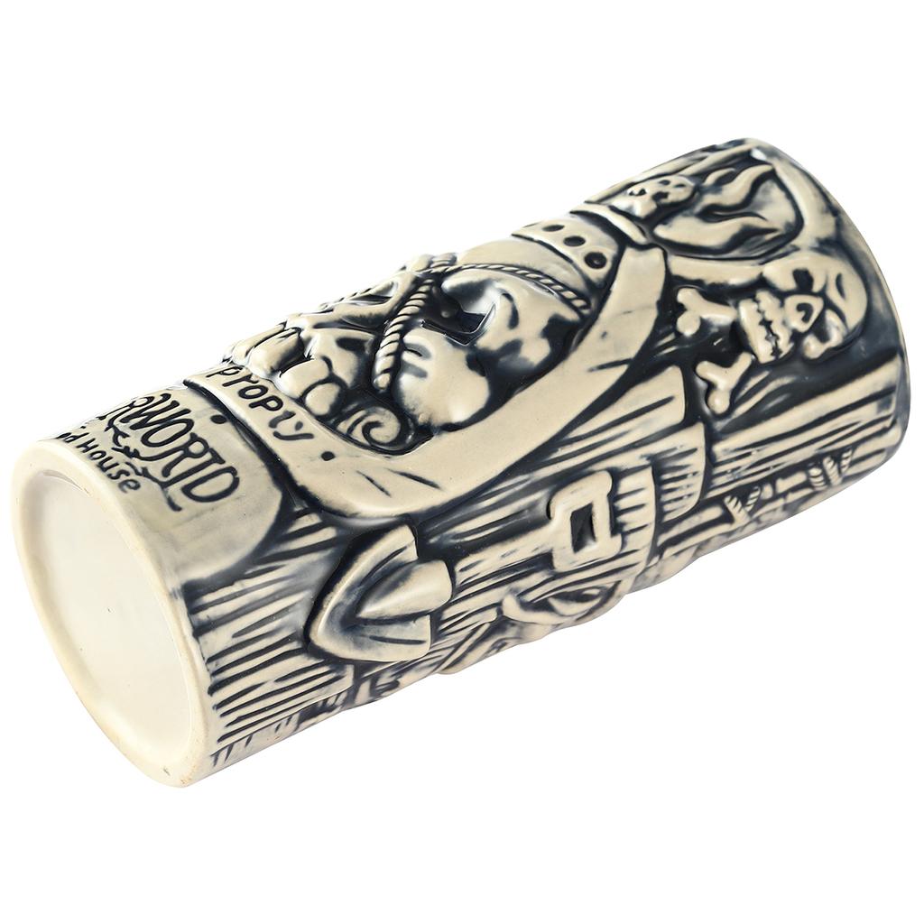 Tiki Mug Creative Mug Coffer Mug with Haunted House Design