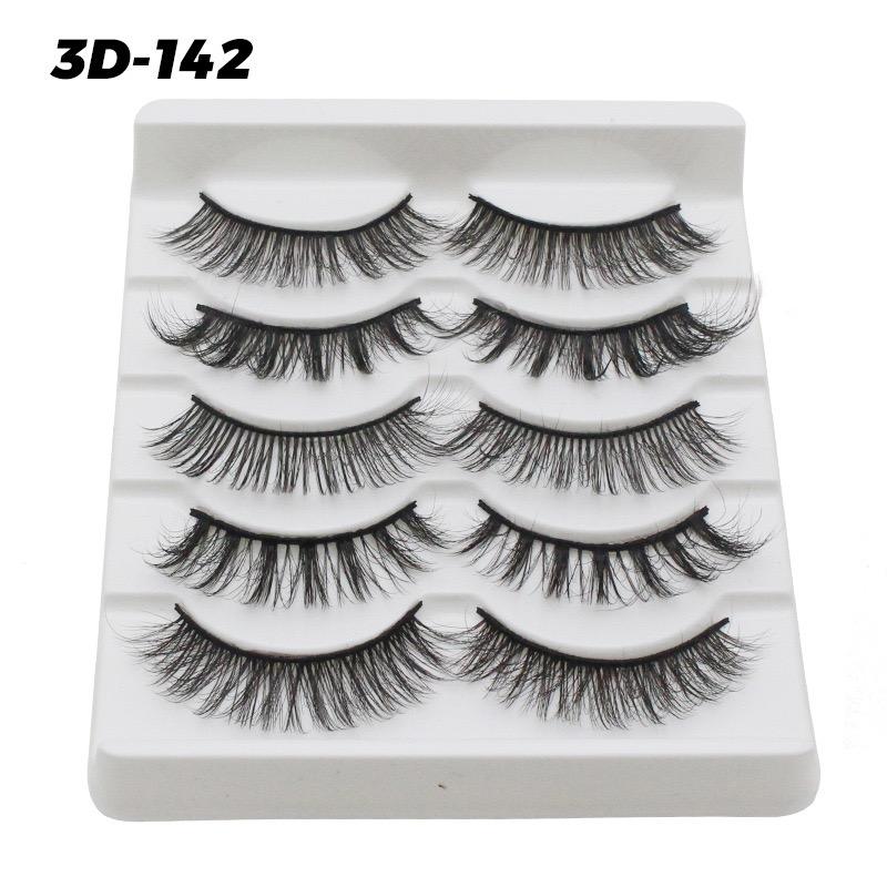 Fluffy Lashes 8/5pairs Eyelash Extensions De Cils Makeup Beauty False Eyelashes Wholesale Lashes Natural Wispy Lash-lifting