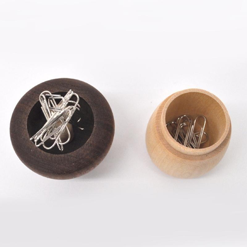 

W89C Multipurpose Paper Clip Pin Dispenser for Ideal for Metal Pins Thumbtacks Paper Clips Widen Opening Top for Off China Mainland