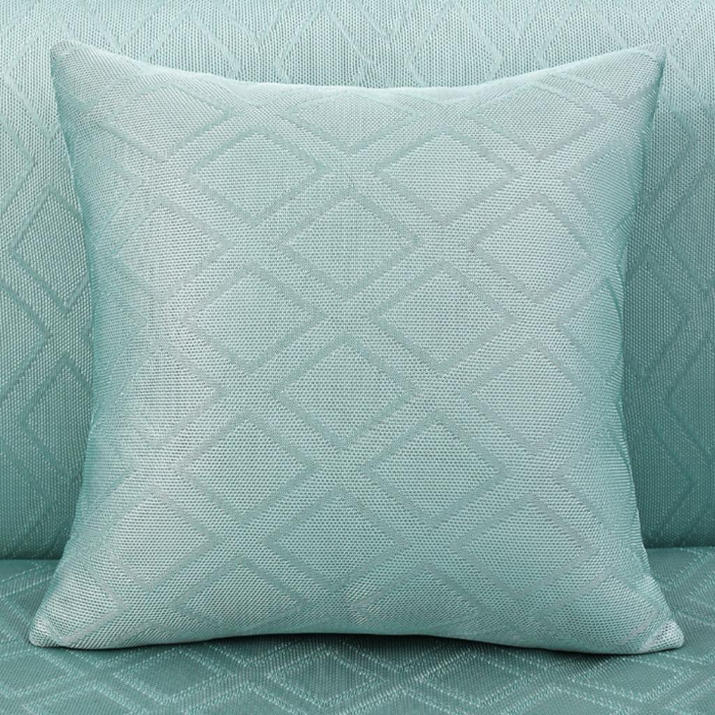 Living room sofa ice silk pillowcase, cool and breathable pillow cushion