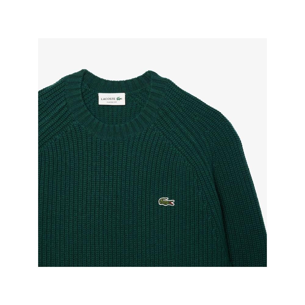 LacoSte Men S Rib tiSSue Wool Pullover Ah3142 54n Yzp q2nAh3142 54nYzp
