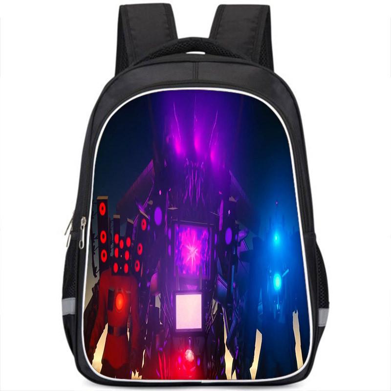 Trendy Street Fashion Oxford Cloth Large Capacity Student Backpack Unisex