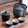 Rough Pottery Travel Tea Set
