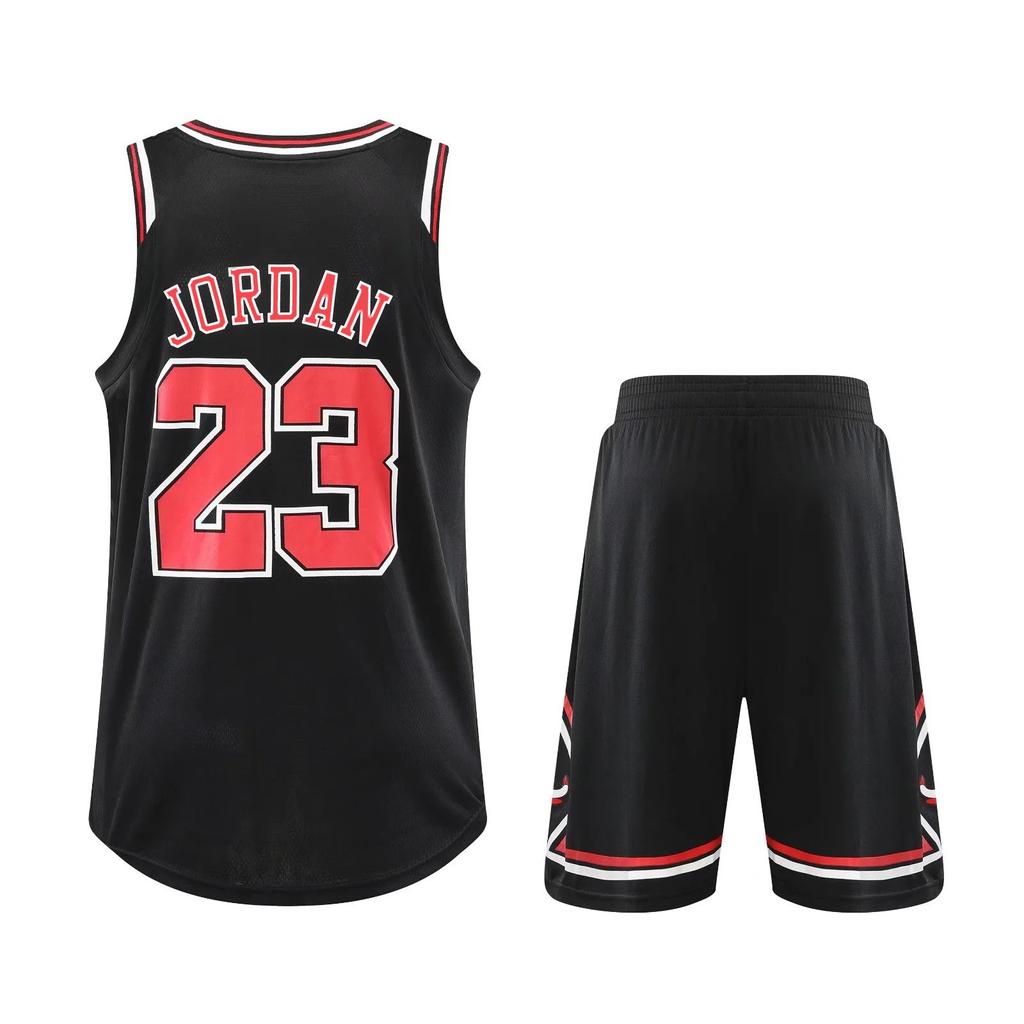 Basketball Clothes Kids Basketball Suit Classic Tops + Pants Basketball Jerseys Suit Set