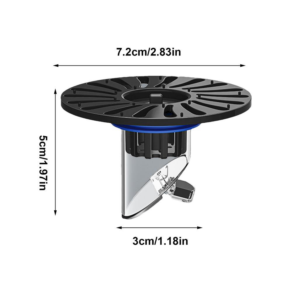 Bathroom Drain Strainer Filter Drain Cover Plug Bathroom Drain Stopper Sink Plugs Hair Catcher Odor Filter For Bathroom Shower