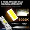 H4 LED Super Bright Headlights Bulb 3000000LM  Wireless Plug And Play Led Light for Car 6000K Spotlight Automobile Diode Lamp