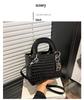 2026 Autumn Princess Diana Crocodile Pattern Mini Handbag - Versatile Luxury Shoulder Crossbody Bag