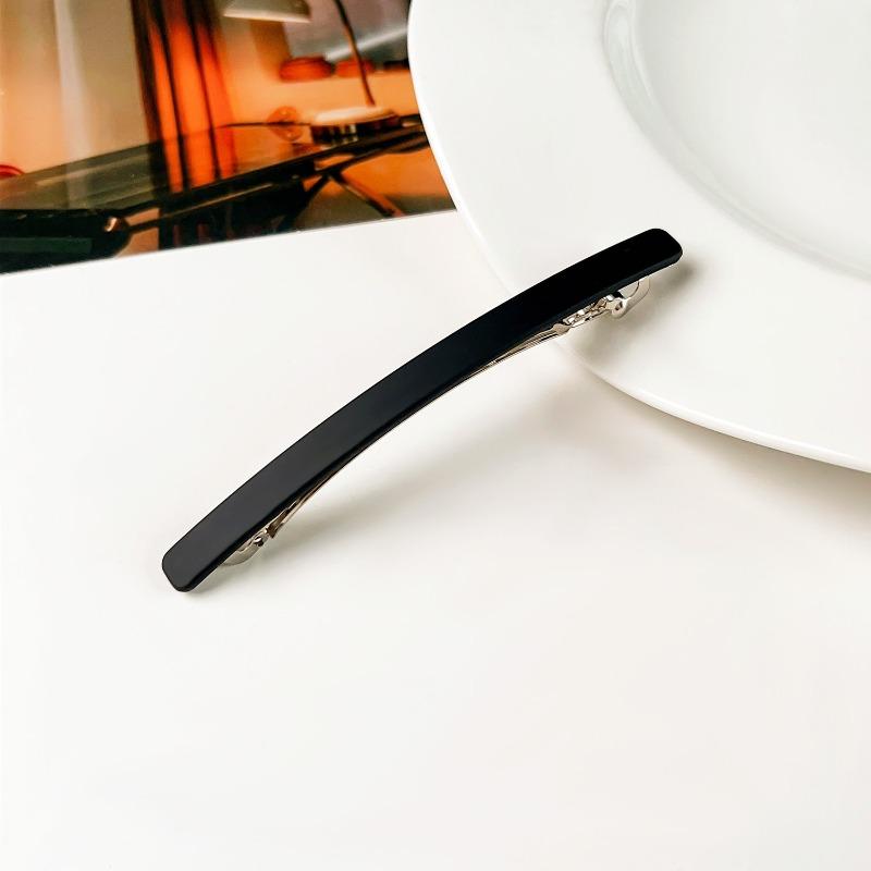 Jednoduchá matná rovná sponka do vlasů Všestranné ofiny Boční sponky do vlasů Vlny Pružinové sponky a Vlasové doplňky