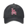 Los Angeles Baseballpet Vintage Verweerd Katoen Alternatief Logo Hoofddeksel Unisex Stijl Buitenactiviteiten Cadeau Petten Pet