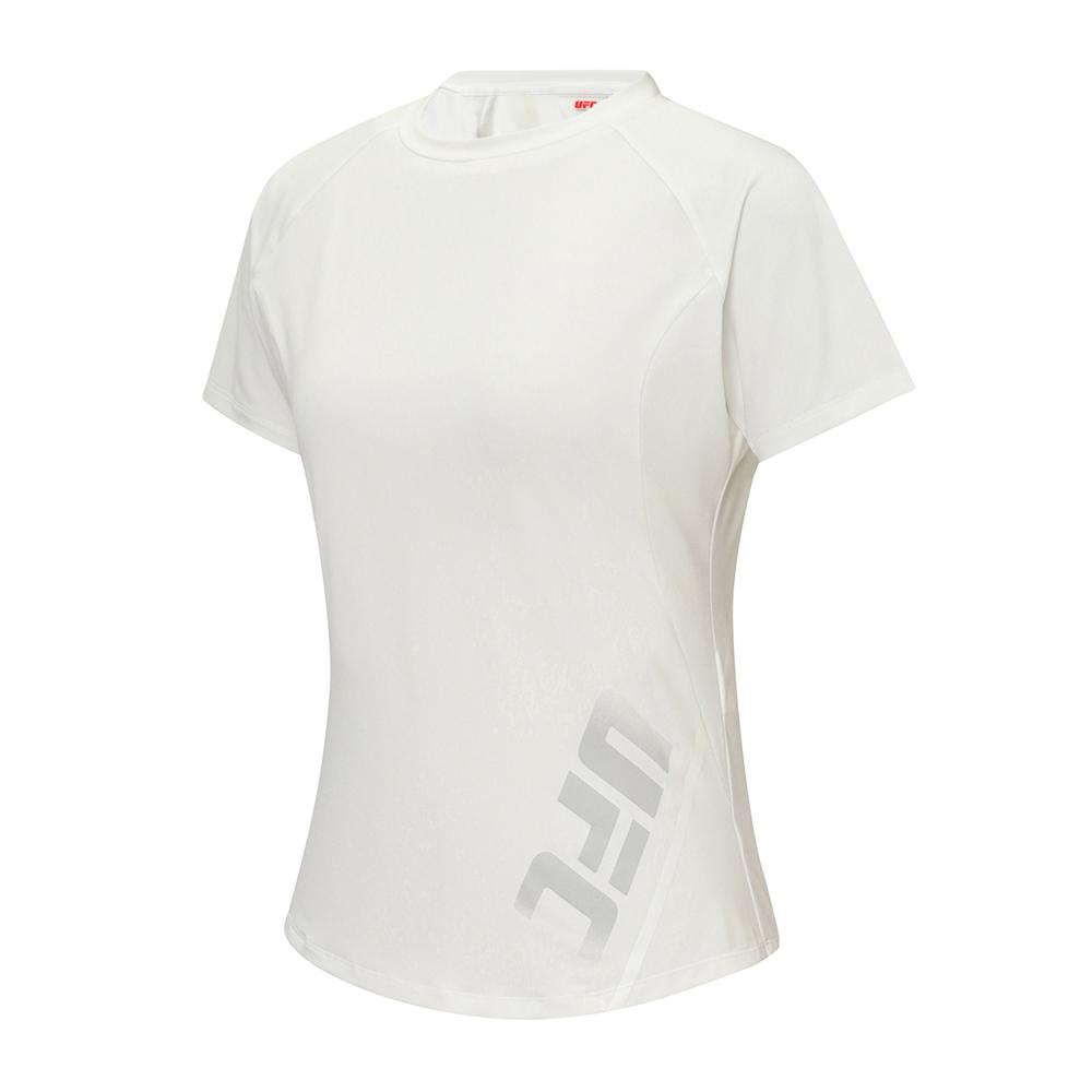 UFC SPORT Ufc Smooth Regular Fit Short Sleeve T-Shirt White U4Ssw2236Wh