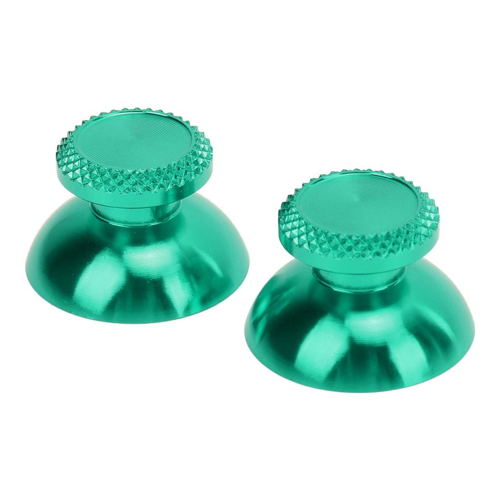 2Pcs Metal Analog Grips Stick Thumbsticks Controller Aluminum Alloy Metallic Joystick Handheld Game Console Accessories