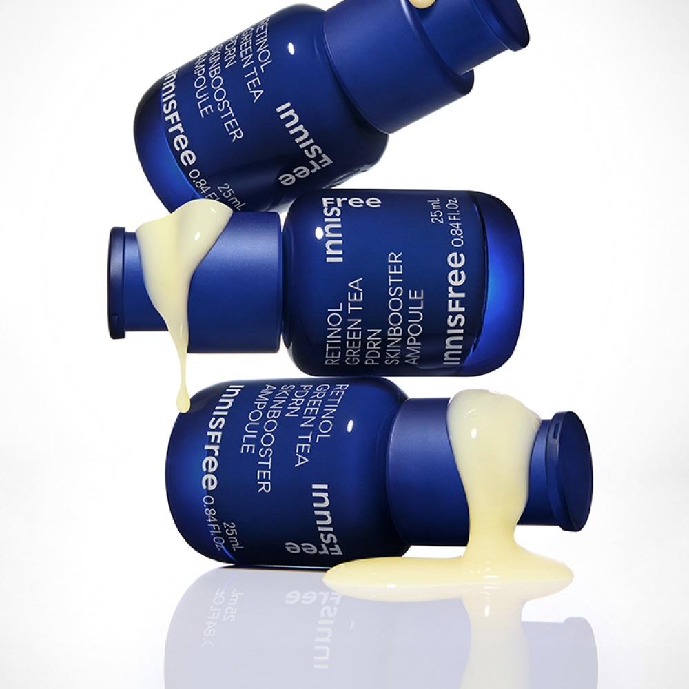 Innisfree Retinol Green Tea PDRN Skinbooster Ampoule 25ml