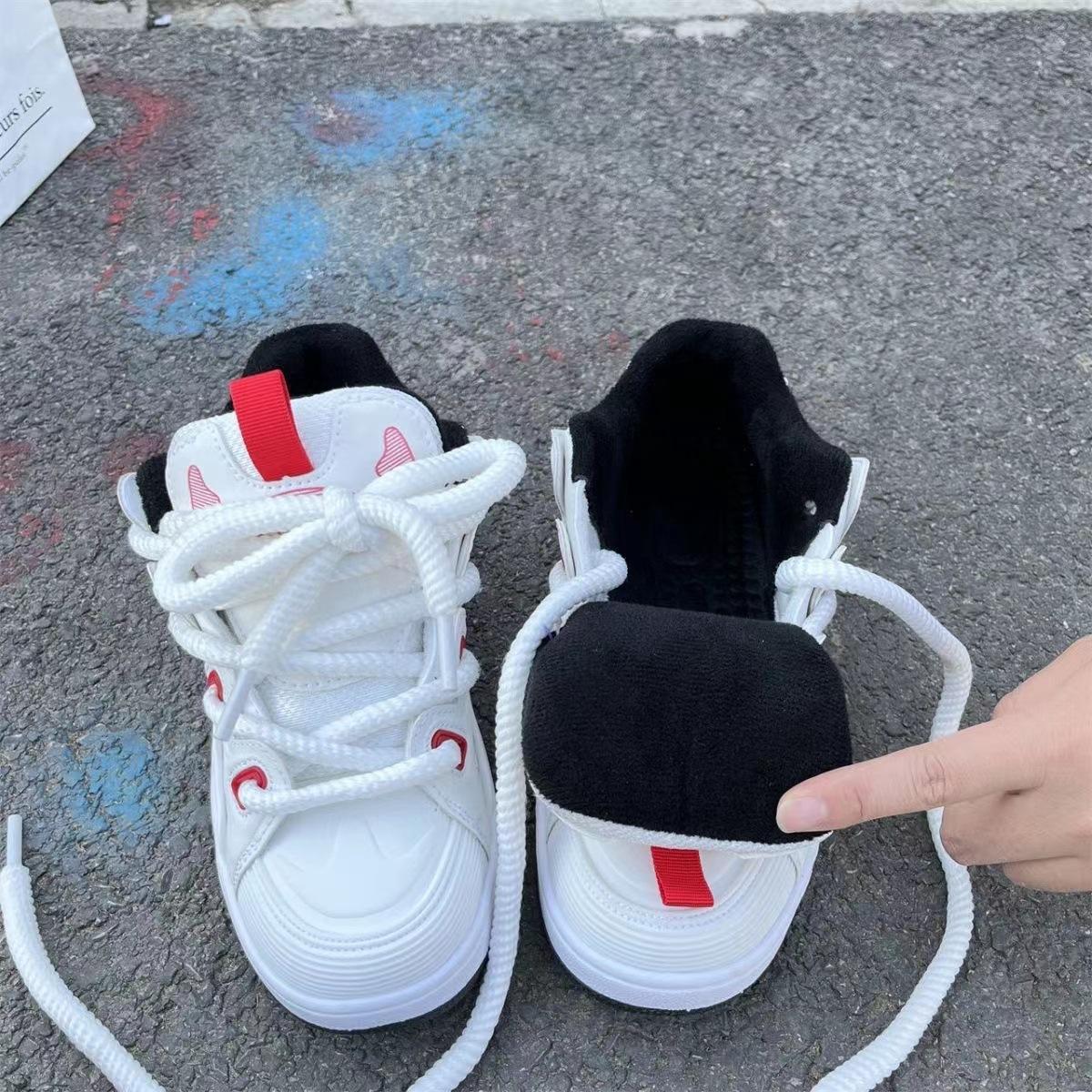 

2024 Сітчасте дихаюче чоловіче спортивне взуття товста підошва проти ковзання зручне чоловіче повсякденне взуття баскетбольне взуття 40