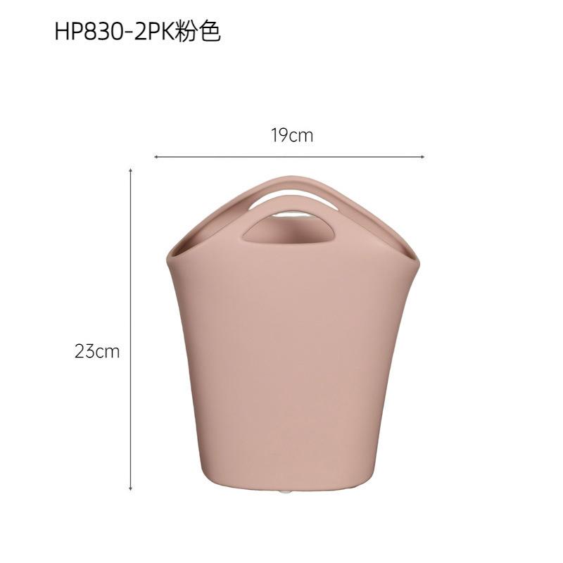 

Керамическая Сумка Домашний Декор Переплетенные Цветочные Вазы Сумка Украшение для Стола Гостиная Декор для Стола Скандинавская ВАЗА ДОМАШНИЙ ДЕКОР