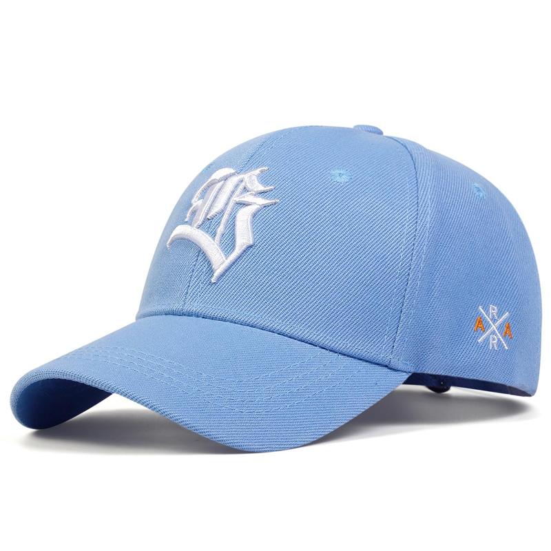 Unisex Gothic Letter Embroidery Baseball Caps Spring and Autumn Outdoor Adjustable Casual Hats Sunscreen Hat Sports Golf Cap