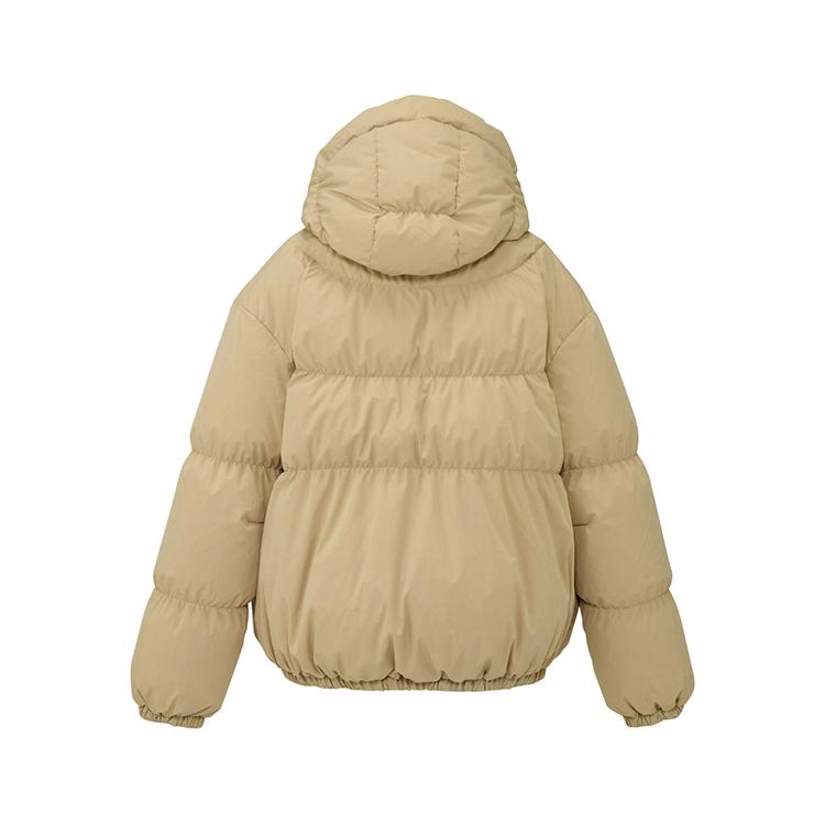 ONITSUKA TIGER Ws Down Jacket Fashion Warm Down Coat Unisex Jacket Beige 2182B560-250