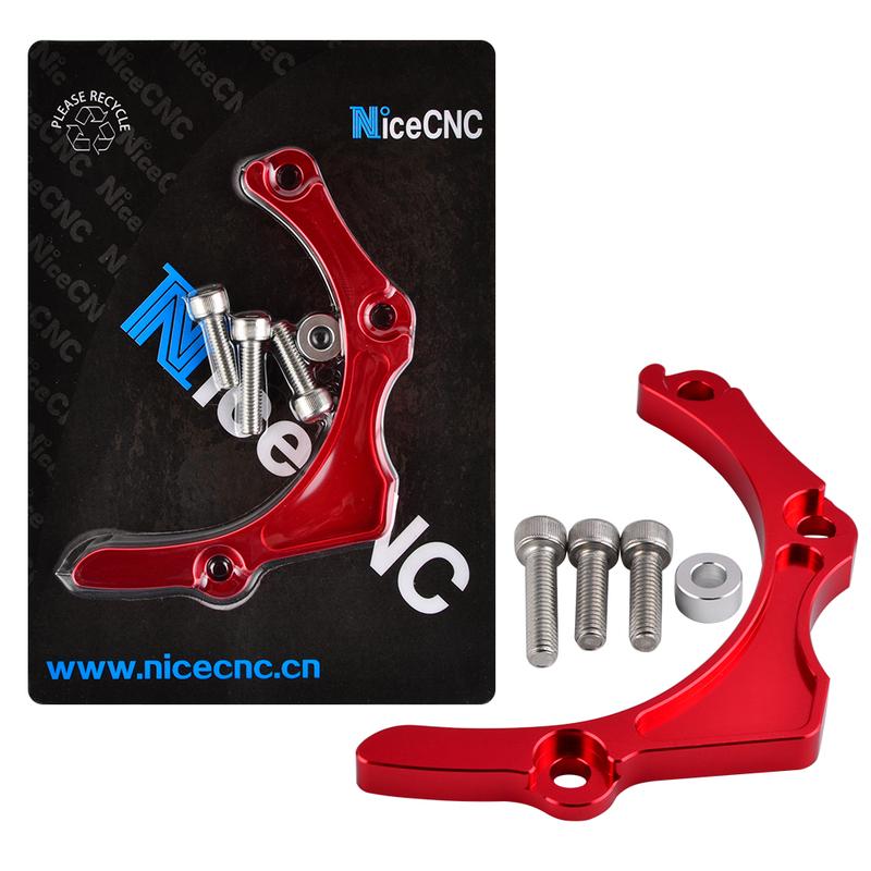 NICECNC ATV Aluminum Engine Case Saver Guard Protector Cover For Honda Sportrax 450 TRX450R TRX450ER TRX 450R 450ER 06-14 Black