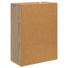 Wall Mounted Cabinet Artisan Oak 59 x 31 x 60 cm Engineered Wood