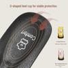 In-Stock Genuine Leather Sports Insoles: Cowhide, Sweat-Absorbent, Breathable, Unisex, Shock-Absorbing, Odor-Resistant for Basketball Shoes