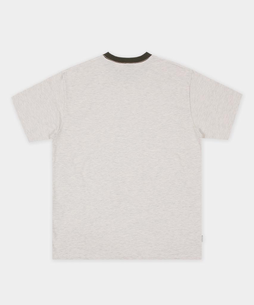 CAMEL WORK Wealdo Ringer Short Sleeve T-Shirt (Oatmeal)