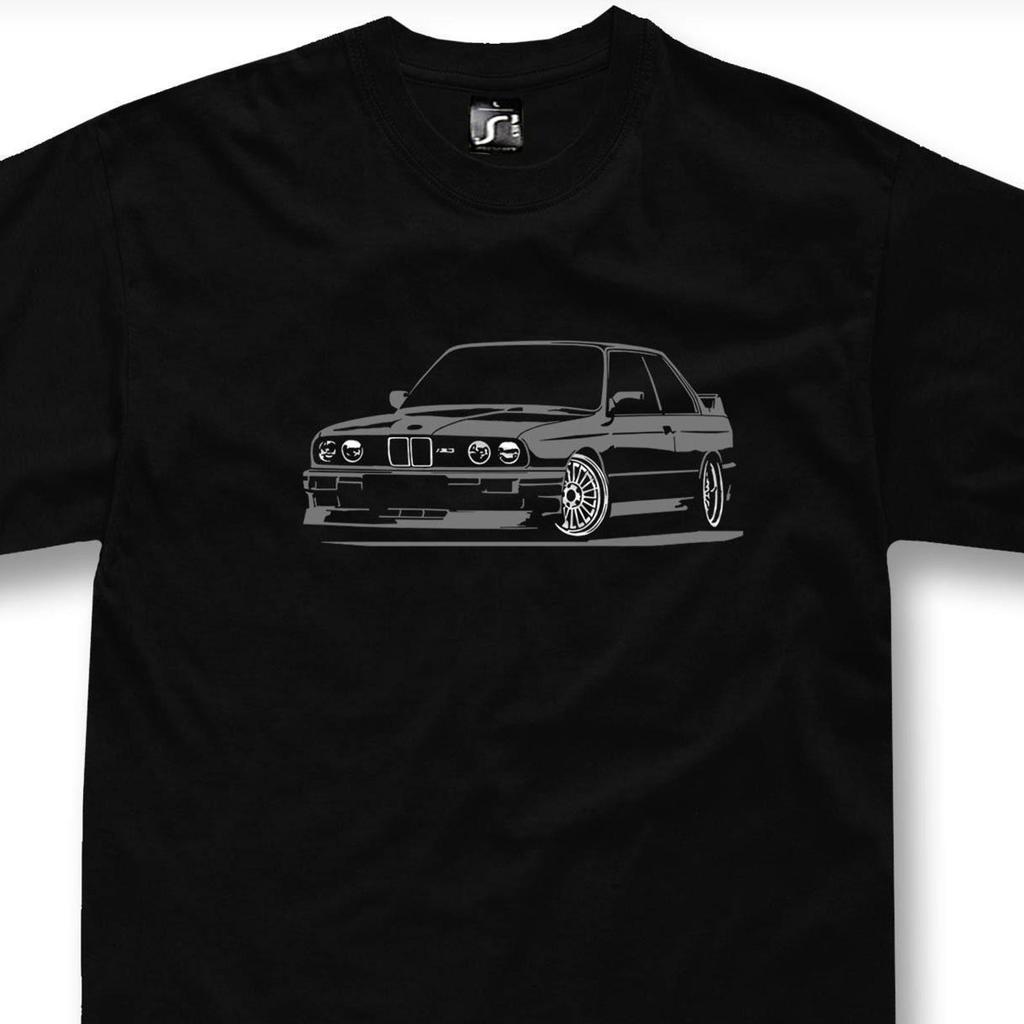 T-Shirt-Design für M3 E30-Fans Klassisches deutsches Sportwagen-Fan-T-Shirt