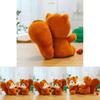 Squirrel Plush Toy Short Pile Plush Animal Doll Gift For Kids