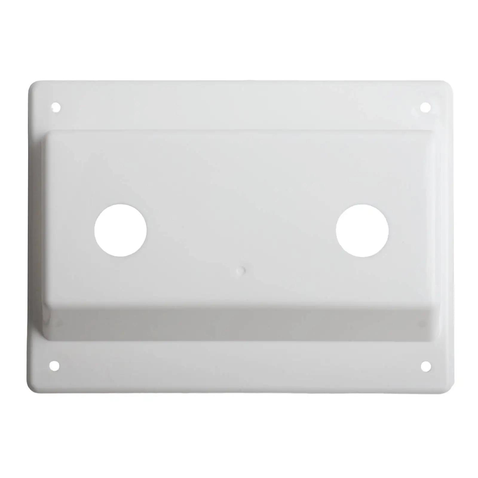 

ABS Plastic Cover Leak Prevention Easy To Install Interior Decor Blend Sleek White Finish Reliable Shower Valve Protection China Mainland