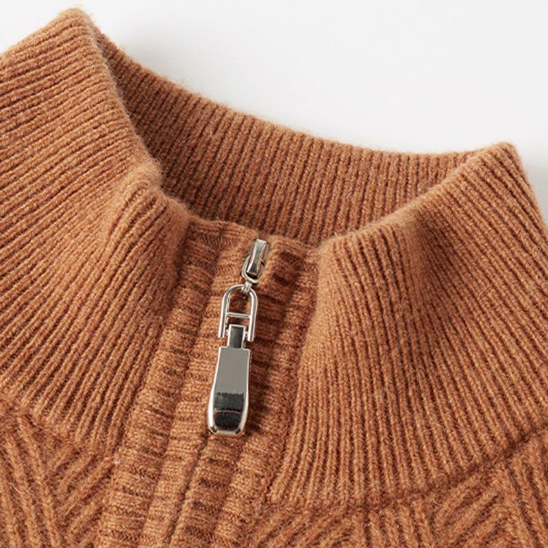 100% Woolen Sweater Keep Warm Men Winter Pullovers Long Sleeve Sweaters